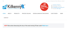 Tablet Screenshot of kilkennycooling.com